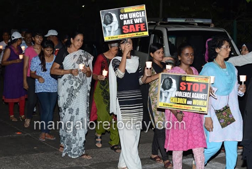 candles in hundreds for victim of Ullal sex attack 1